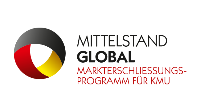 Logo: Markterschließungsprogramm für KMU