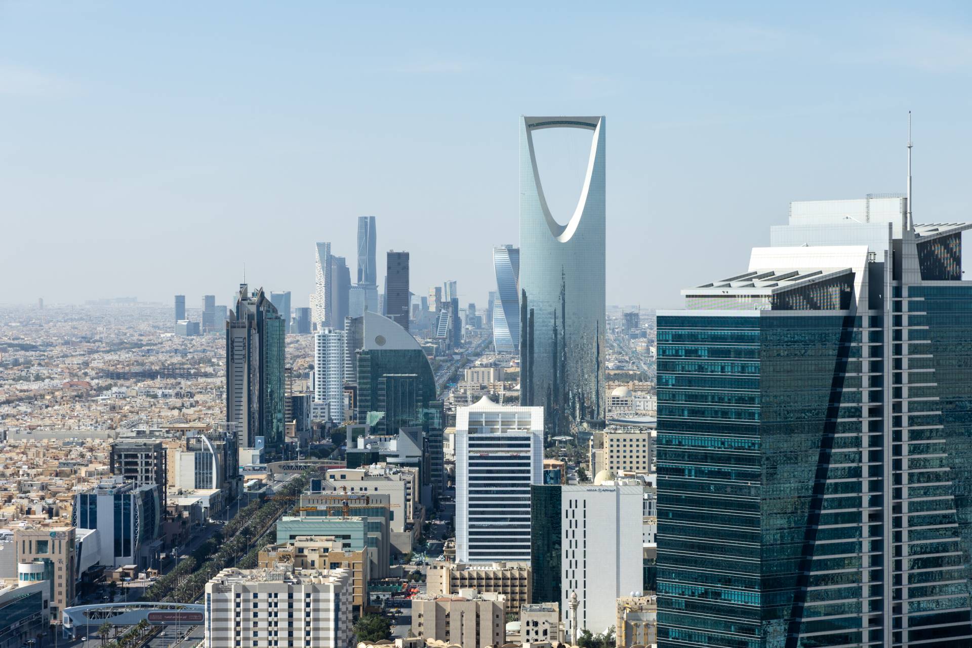 Skyline in Riad - Saudi-Arabien