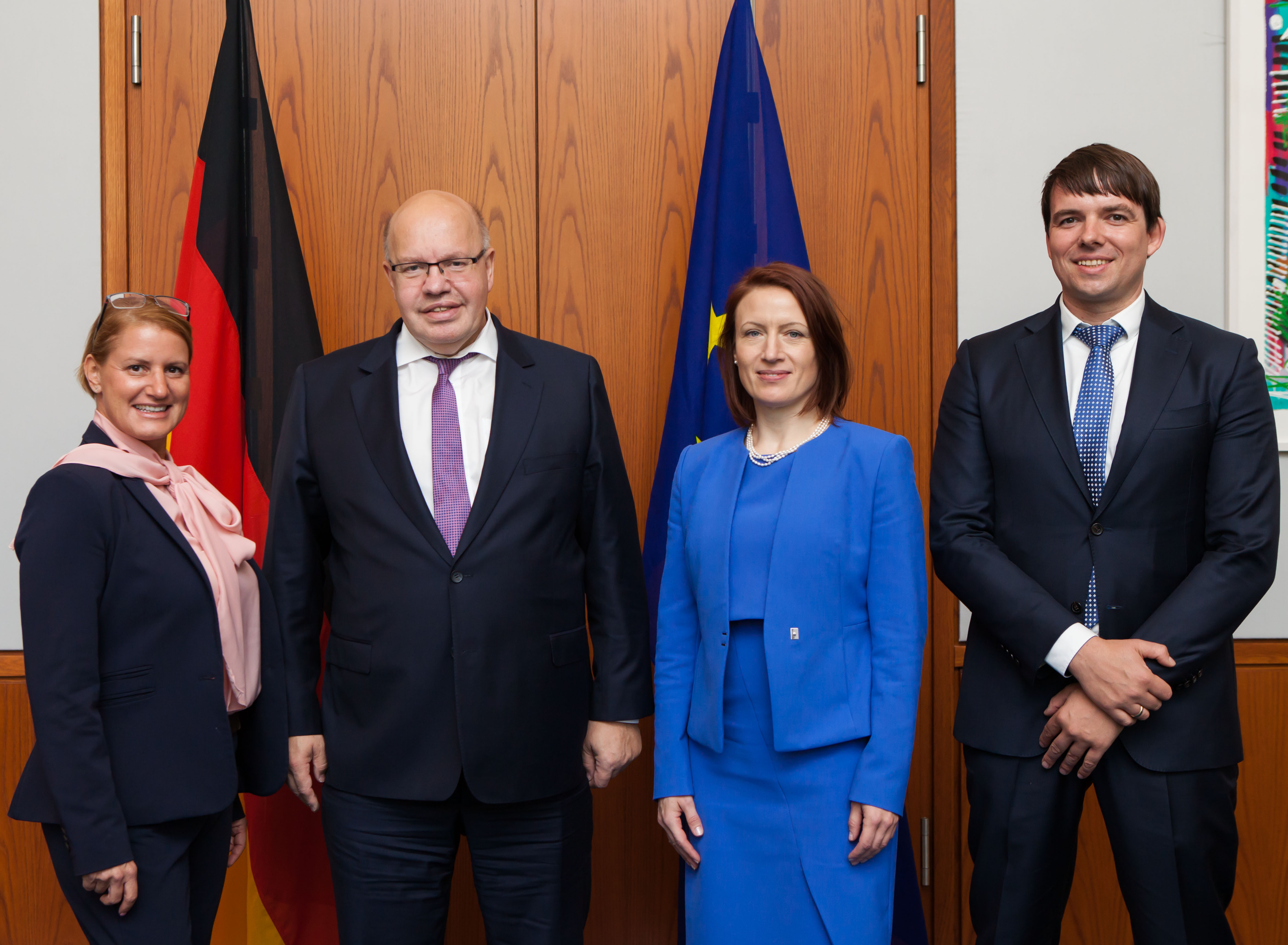 Financing Experts together with Peter Altmaier, former  Federal Minister of Economics