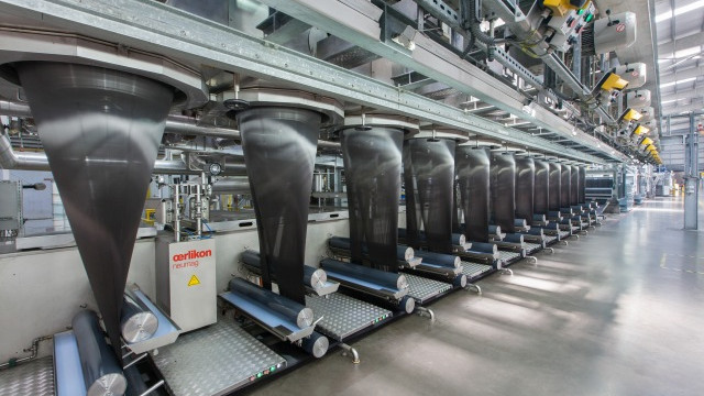 Bild: Maschine zur Herstellung von Stapelfasern